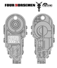 Charger l&#39;image dans la galerie, Ensemble exclusif de pièces et de crânes des Légions cosmiques (argent) PAR FOUR HORSEMEN - MARQUE COSMIC LEGIONS 
