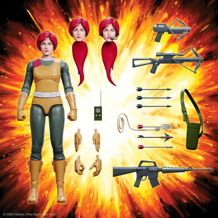 G.I. Joe ULTIMATES! Scarlett BY SUPER7 - BRAND G.I. JOE