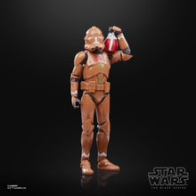 Charger l&#39;image dans la galerie, Star Wars : The Black Series Phase II Clone Trooper (édition de vacances) Exclusif PAR HASBRO - MARQUE STAR WARS 
