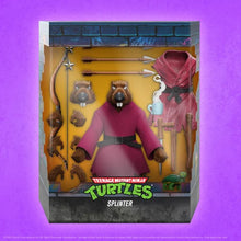 Load image into Gallery viewer, Teenage Mutant Ninja Turtles ULTIMATES! Splinter (Flocked) BY SUPER7 - BRAND TEENAGE MUTANT NINJA TURTLES
