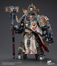 Charger l&#39;image dans la galerie, Figurine Warhammer 40K Grey Knights Grand Master Voldus échelle 1/18 PAR JOYTOY - MARQUE WARHAMMER 
