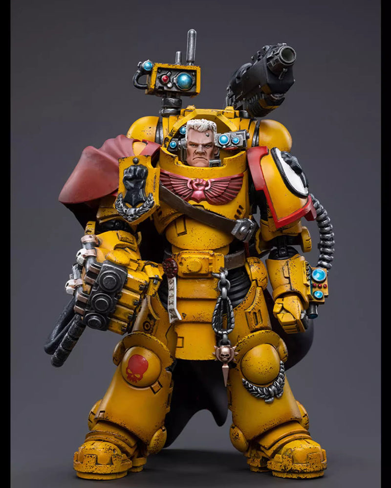 Warhammer 40K Imperial Fists Third Captain Tor Garadon Heavy arbitrator 1/18 Scale Action Figure BY JOYTOY - BRAND WARHAMMER