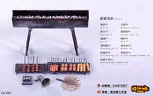 Load image into Gallery viewer, Barbecue Scene 1/12 Scale Accessory Set BY ROADSIDE STALL STUDIO
