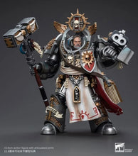 Charger l&#39;image dans la galerie, Figurine Warhammer 40K Grey Knights Grand Master Voldus échelle 1/18 PAR JOYTOY - MARQUE WARHAMMER 
