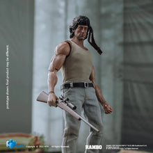 Charger l&#39;image dans la galerie, First Blood Exquisite Super Series John Rambo 1/12 Scale PX Aperçus Figurine d&#39;action exclusive PAR HIYA TOYS - MARQUE RAMBO 
