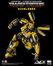 Charger l&#39;image dans la galerie, Transformers : Rise of the Beasts DLX Scale Collectible Series Bumblebee PAR THREEZERO - MARQUE TRANSFORMERS 
