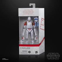 Charger l&#39;image dans la galerie, Star Wars : The Black Series Figurine KX Security Droid 6&quot; (édition vacances) PAR HASBRO - MARQUE STAR WARS 
