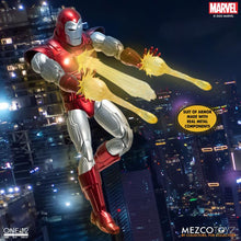 Charger l&#39;image dans la galerie, Marvel Comics One:12 Collective Iron Man (Silver Centurion) BY MEZCO TOYZ - BRAND MARVEL
