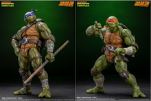 Charger l&#39;image dans la galerie, Mety Toyz 1/12 Scale TMNT Michelangelo, Donatello 2 Packs Action Figures
