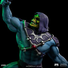 Charger l&#39;image dans la galerie, Série Diorama de combat des Maîtres de l&#39;Univers Skeletor 1/10 Art Scale Limited Edition Statue PAR IRON STUDIOS - MARQUE MASTERS OF THE UNIVERSE 
