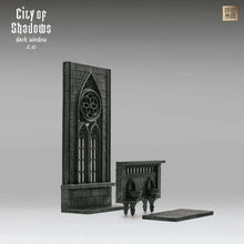 Load image into Gallery viewer, City of Shadows Dark Window 2.0 Diorama Base BY TOYS NEST
