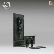 Charger l&#39;image dans la galerie, Base de diorama City of Shadows Hell Window 2.0 PAR TOYS NEST 
