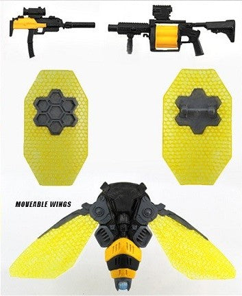 Ensemble d'accessoires Action Force Swarm Gear Pack 1/12 (figurine non incluse) PAR VALAVERSE - MARQUE ACTION FORCE