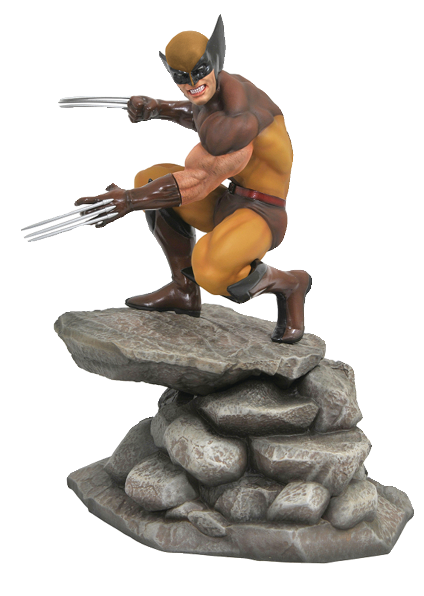 Diorama de figurines Wolverine de Marvel Gallery PAR DIAMOND SELECT TOYS - MARQUE MARVEL