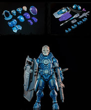 Load image into Gallery viewer, Cosmic Legions Hvalkatar: Book Two, Gravenight Slygor Ryz / T.U.5.C.C. Gravekeeper Deluxe Figure BY FOUR HORSEMEN - BRAND COSMIC LEGIONS
