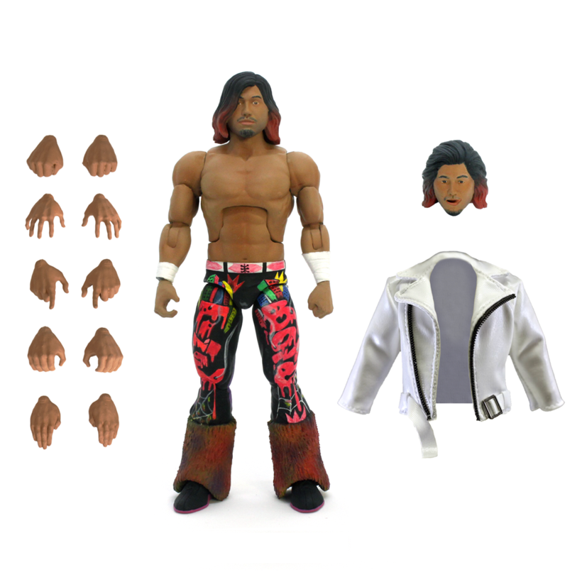 New Japan Pro-Wrestling ULTIMATES! Wave 2 - Hiromu Takahashi BY SUPER7 - BRAND NEW JAPAN PRO-WRESTLING