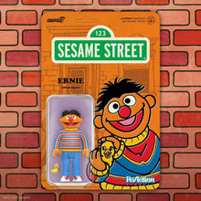 Load image into Gallery viewer, Sesame Street ReAction Ernie Figure BY SUPER7 - BRAND SESAME STREET
