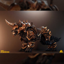 Load image into Gallery viewer, Fish TOYS Wilderness Series Honor Wolf Wolf (Golden Armor Ver.) Animal Action Figure Toy
