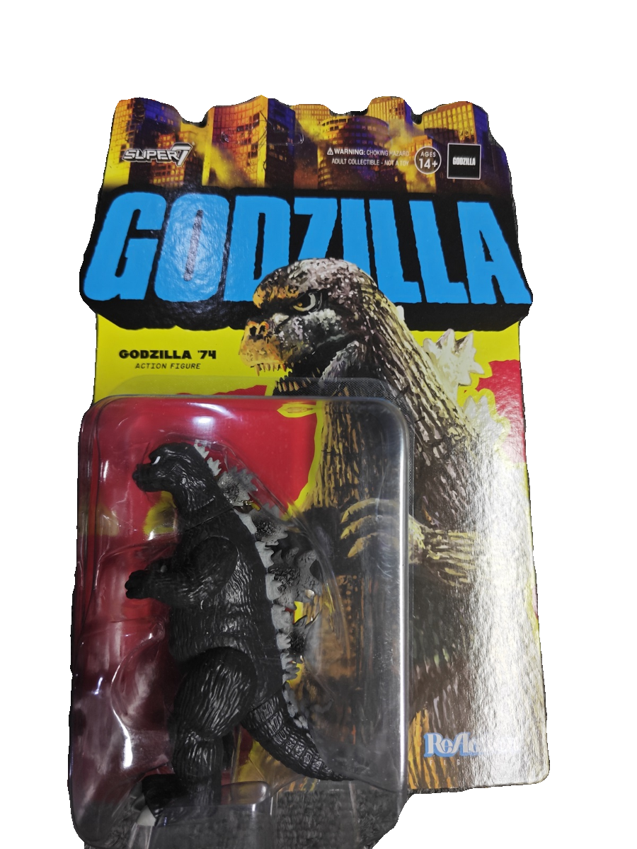 Toho ReAction Godzilla (1974) Figure BY SUPER7 - BRAND GODZILLA