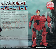 Load image into Gallery viewer, Ramen Toy Antagonist Scientist ITEM #80C12W-ANTAGONIST SCIENTIST (WASHED)  1/12 Scale Action Figure
