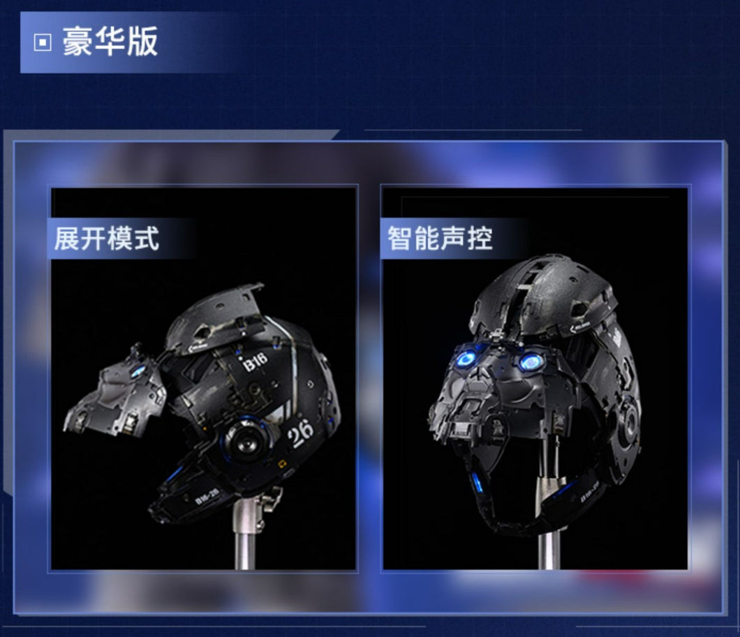 Warriors Of Future 1/1 Scale High End Replica Costume Sets-Helmet (Deluxe Ver.)