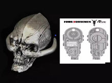 Load image into Gallery viewer, Cosmic Legions Coin and Skull (Silver) Exclusive Set BY FOUR HORSEMEN - BRAND COSMIC LEGIONS
