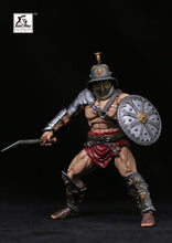 Load image into Gallery viewer, Xesray Studio Fight For Glory 7 inch action figure 1st wave  grand set Medocus The Reaper/Khnuba The Hyaena/Branthoc The Devil Fish
