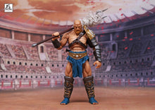 Charger l&#39;image dans la galerie, Figurine articulée 7 pouces de la première vague de Fight for glory de XesRay Studio Gladiator Branthoc le poisson diable 
