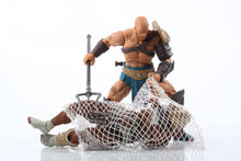 Charger l&#39;image dans la galerie, Figurine articulée 7 pouces de la première vague de Fight for glory de XesRay Studio Gladiator Branthoc le poisson diable 
