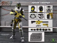 Load image into Gallery viewer, Valaverse Studio Action Force military action figure wave 1 Swarm Tropper+Gear Pak
